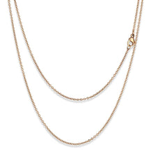 Load image into Gallery viewer, TK2423R - IP Rose Gold(Ion Plating) Stainless Steel Chain with No Stone