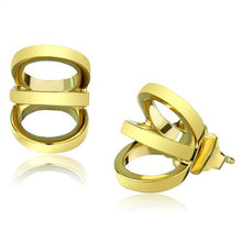Load image into Gallery viewer, TK2952 - IP Gold(Ion Plating) Stainless Steel Earrings with No Stone