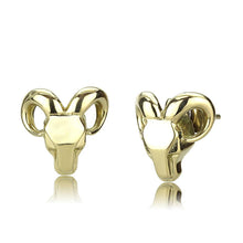 Load image into Gallery viewer, TK3289 - IP Gold(Ion Plating) Stainless Steel Earrings with No Stone