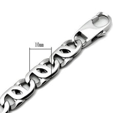 Load image into Gallery viewer, TK339 High polished (no plating) Stainless Steel Bracelet with No Stone in No Stone