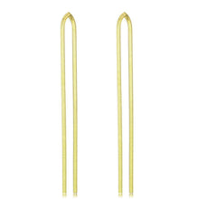 Load image into Gallery viewer, TK3531 - IP Gold(Ion Plating) Stainless Steel Earrings with No Stone