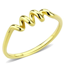 Load image into Gallery viewer, TK3626 - IP Gold(Ion Plating) Stainless Steel Ring with No Stone