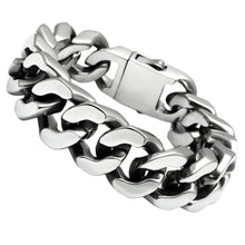 Load image into Gallery viewer, TK445 - High polished (no plating) Stainless Steel Bracelet with No Stone