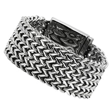Load image into Gallery viewer, TK451 - High polished (no plating) Stainless Steel Bracelet with No Stone