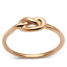 Load image into Gallery viewer, TK630R - IP Rose Gold(Ion Plating) Stainless Steel Ring with No Stone