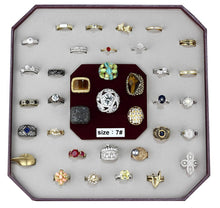 Load image into Gallery viewer, VK-007-SIZE7 - Assorted Brass Ring with Assorted  in Assorted
