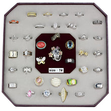 Load image into Gallery viewer, VK-012-SIZE7 - Assorted Brass Ring with Assorted  in Assorted