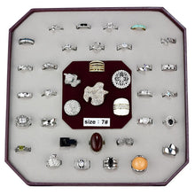 Load image into Gallery viewer, VK-017-SIZE7 - Assorted Brass Ring with Assorted  in Assorted